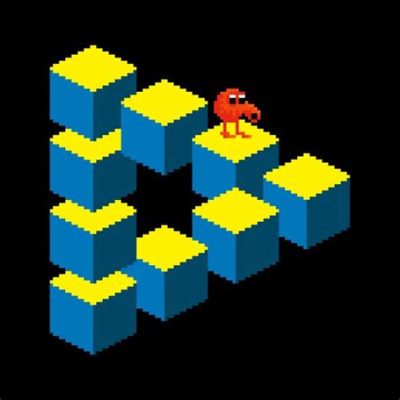 Qbert: Een quirky puzzelgame vol geometrische uitdagingen en pixelkunst!